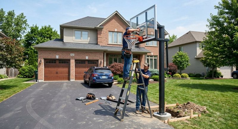 Basketball Goal Installation in Kansas City, KS