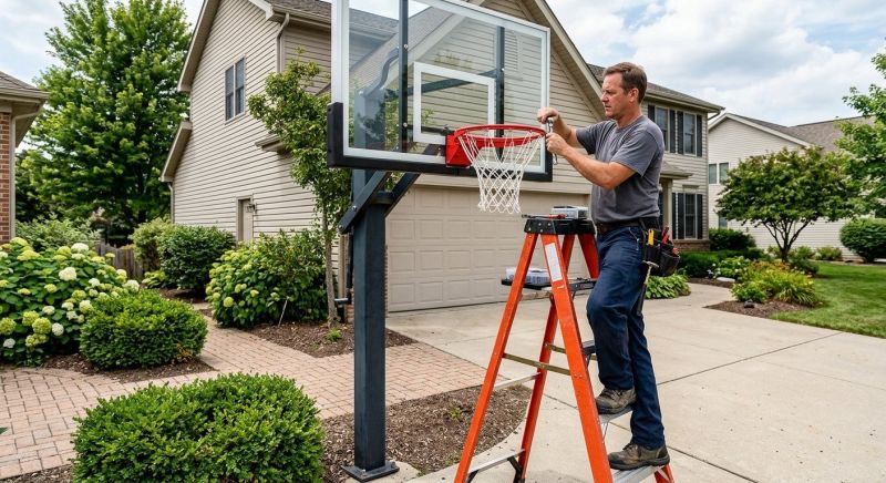 Basketball Hoop Repair in Kansas City, KS