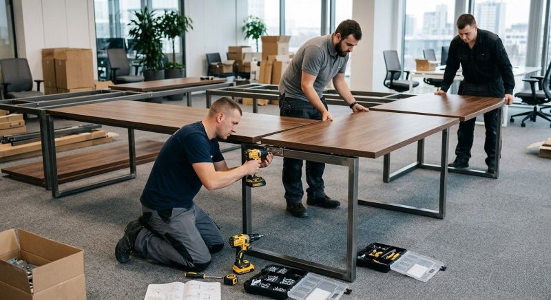 Conference Table Assembly in Olathe, KS
