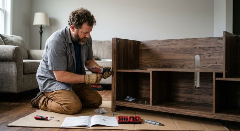 Entertainment Center Assembly in Denver County, CO