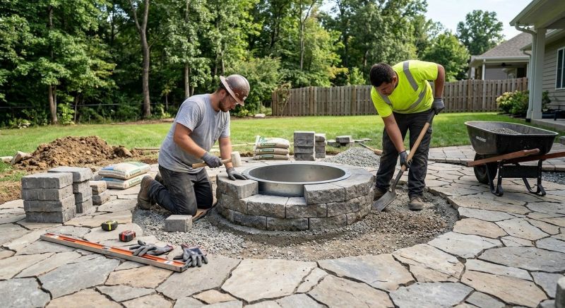 Fire Pit Assembly Service in Kansas City, KS