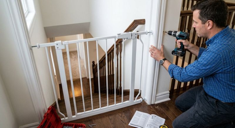 Infant Gate Installation in Denver, CO