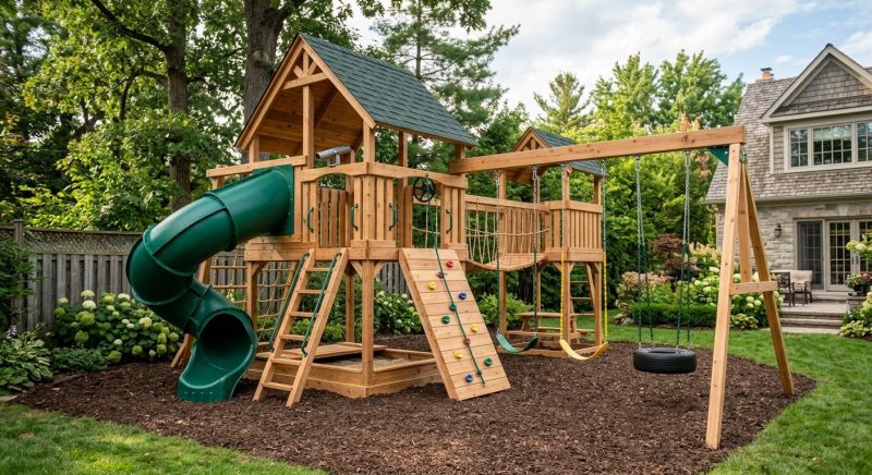 Jungle Gym Installation in Kansas City, KS