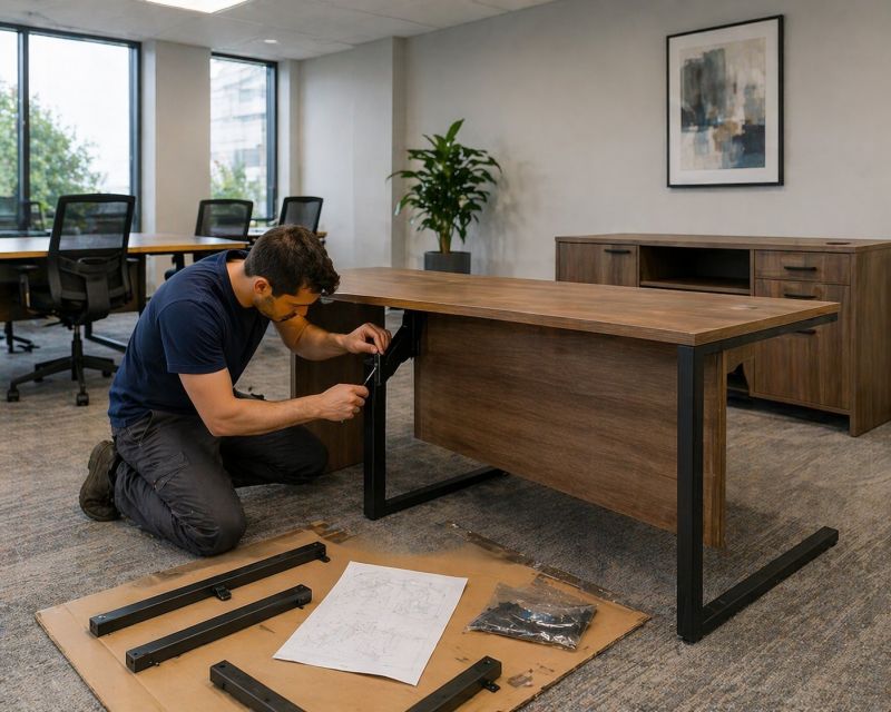 Office Workstation Assembly in Wilmington, NC