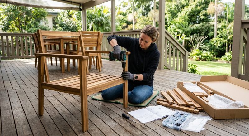Patio Set Assembly in Kansas City, KS