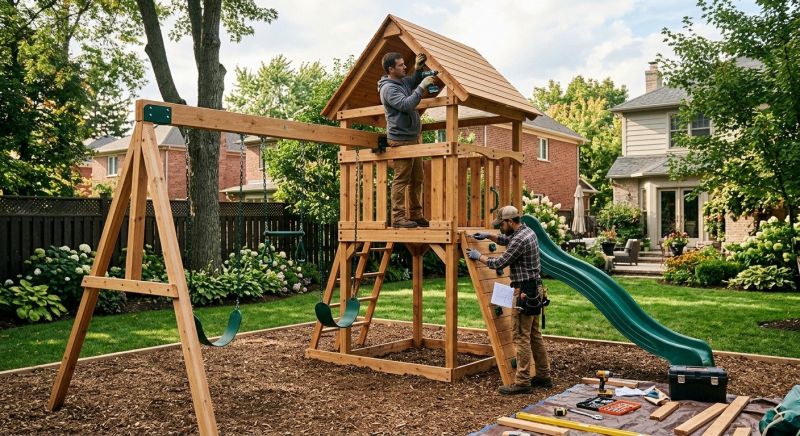 Play Set Installation in Kansas City, KS