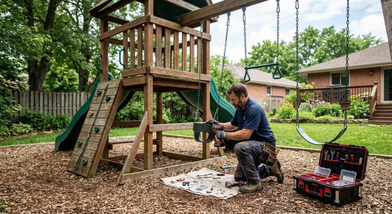 Playground Equipment Repair in Kansas City, KS
