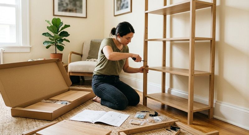 Shoe Rack Assembly in Kansas City, KS