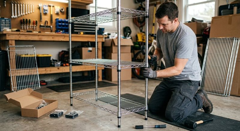 Shoe Rack Assembly in Denver County, CO