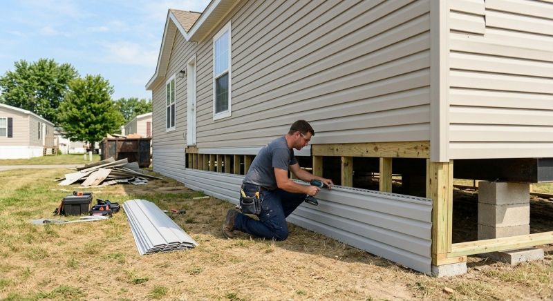 Skirting Replacement in Conroe, TX