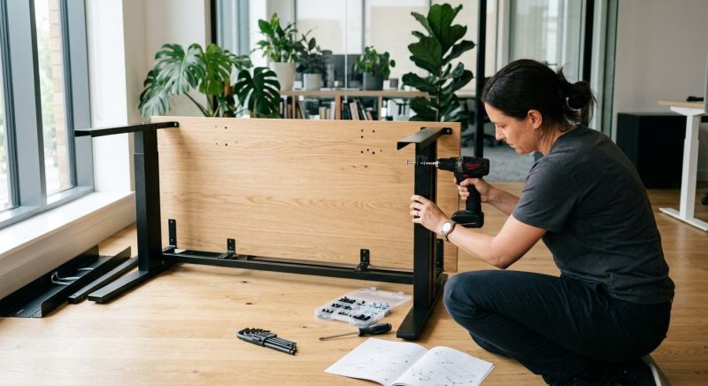 Standing Desk Assembly in Alpharetta, GA