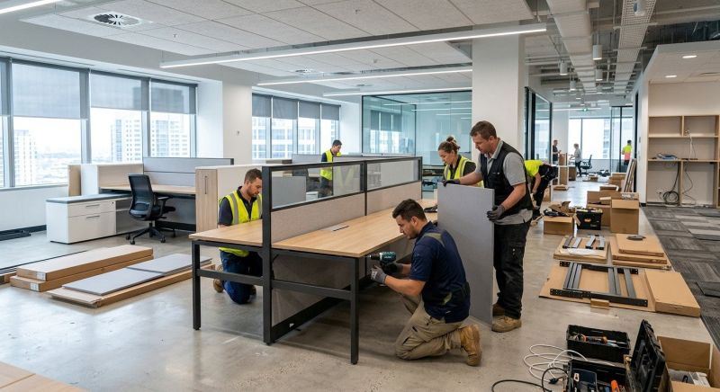 Standing Desk Assembly in Denver, CO