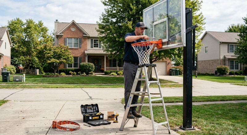 Basketball Hoop Repair in Kansas City, KS