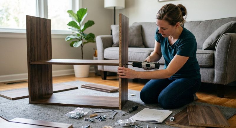 Bookcase Assembly in Overland Park, KS