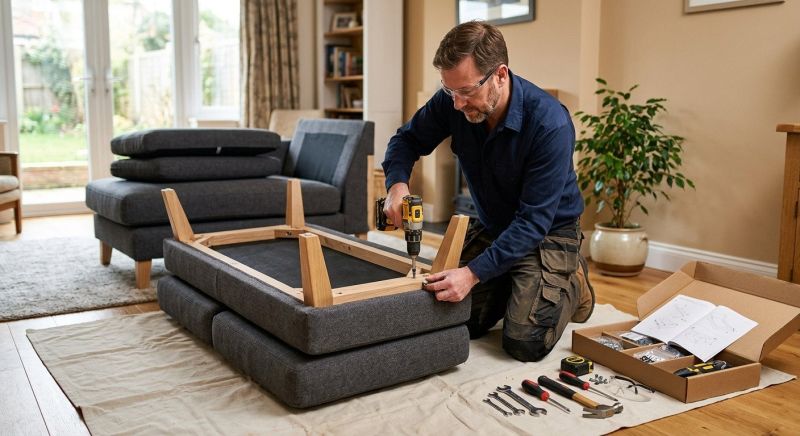 Couch Assembly in Olathe, KS