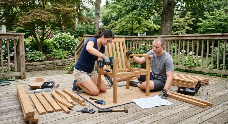 Deck Furniture Assembly in Kansas City, KS