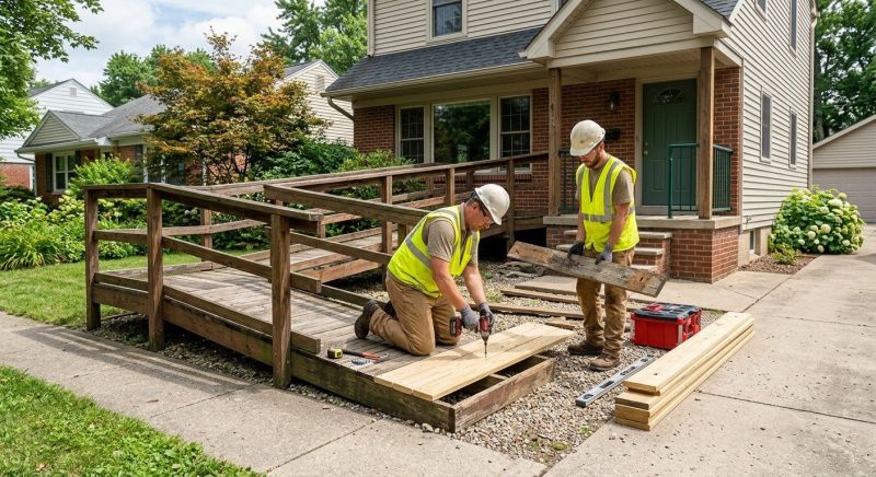 Disability Ramp Repair in Overland Park, KS