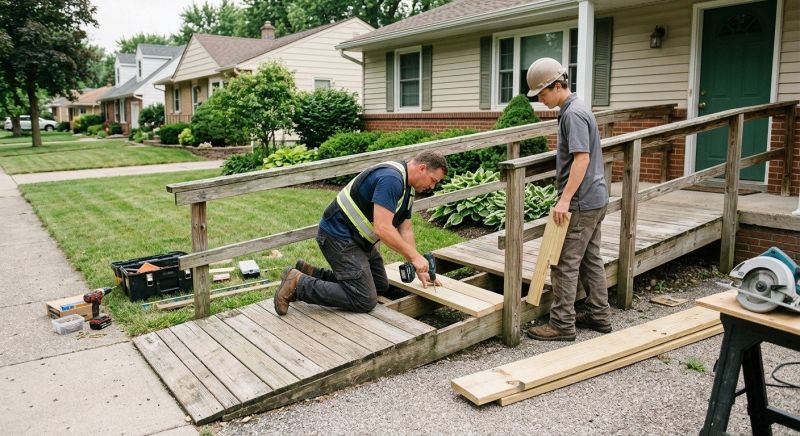 Disability Ramp Repair in Olathe, KS