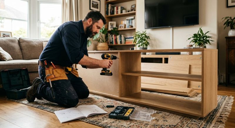 Entertainment Center Assembly in Denver, CO