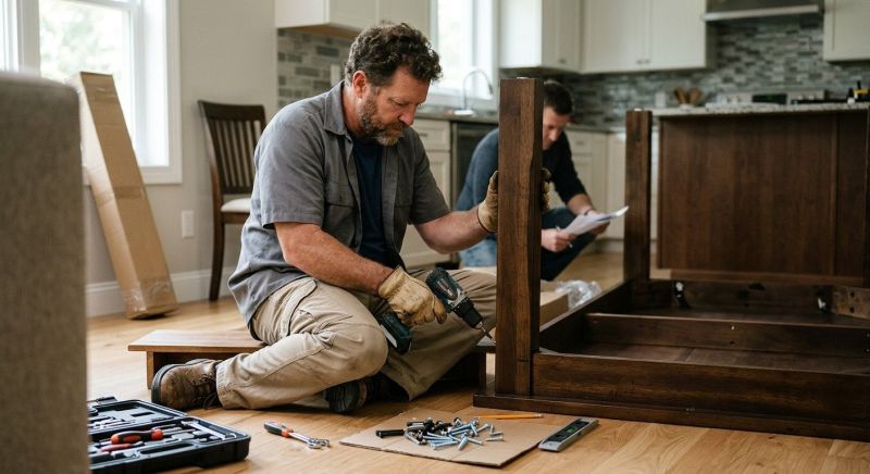 Game Table Assembly in Littleton, CO