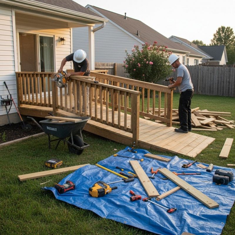 Handicap Ramp Repair in Alpharetta, GA