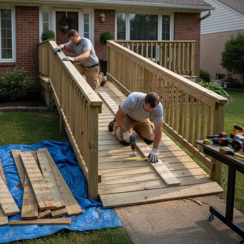 Handicap Ramp Repair in Wilmington, NC