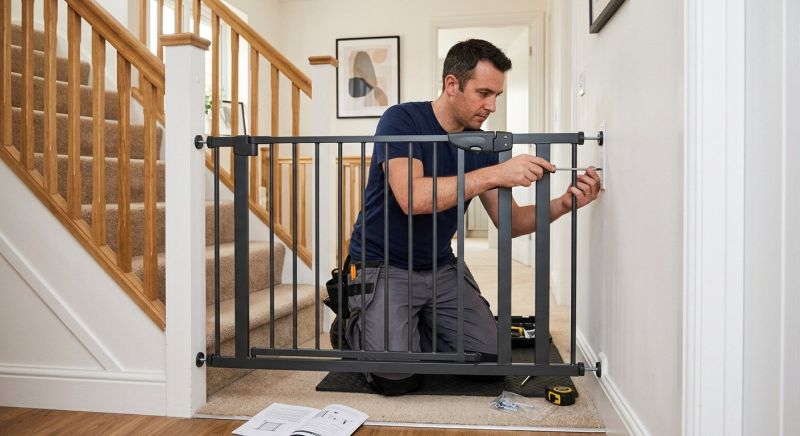 Infant Gate Installation in Littleton, CO