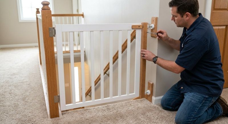 Infant Gate Installation in Denver, CO