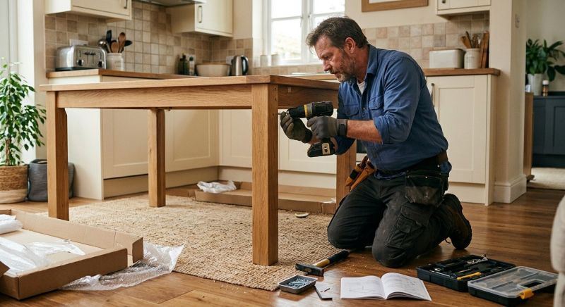 Kitchen Table Assembly in Denver, CO
