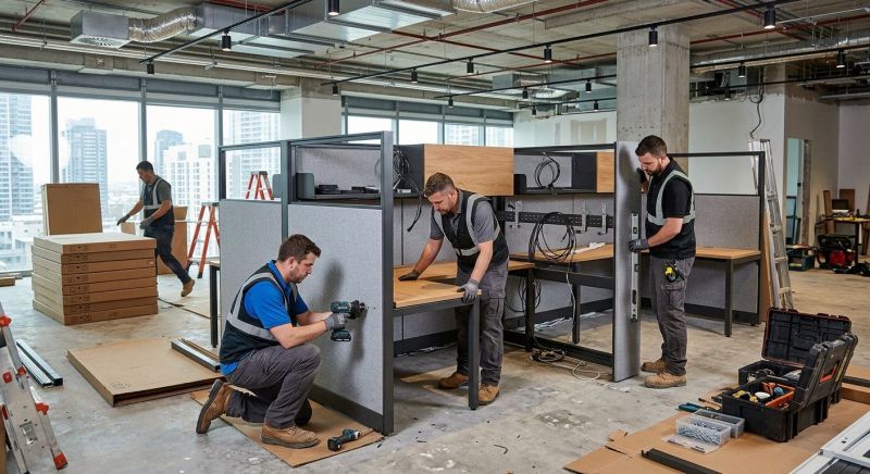 Office Furniture Installation in Overland Park, KS