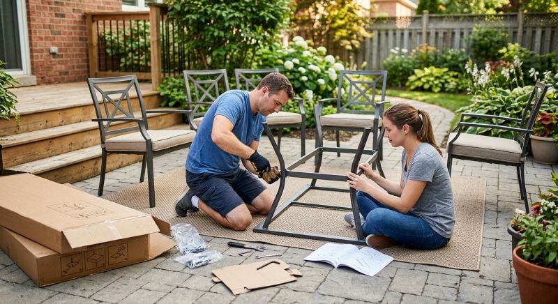 Patio Set Assembly in Littleton, CO
