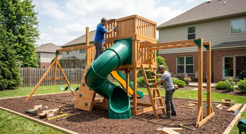 Play Equipment Installation in Kansas City, KS