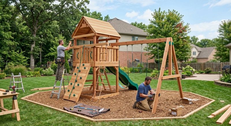 Play Set Installation in Kansas City, KS