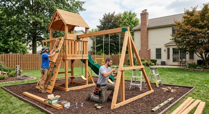 Play Set Installation in Kansas City, KS