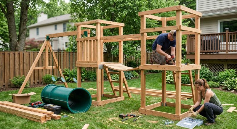 Play Set Installation in Kansas City, KS