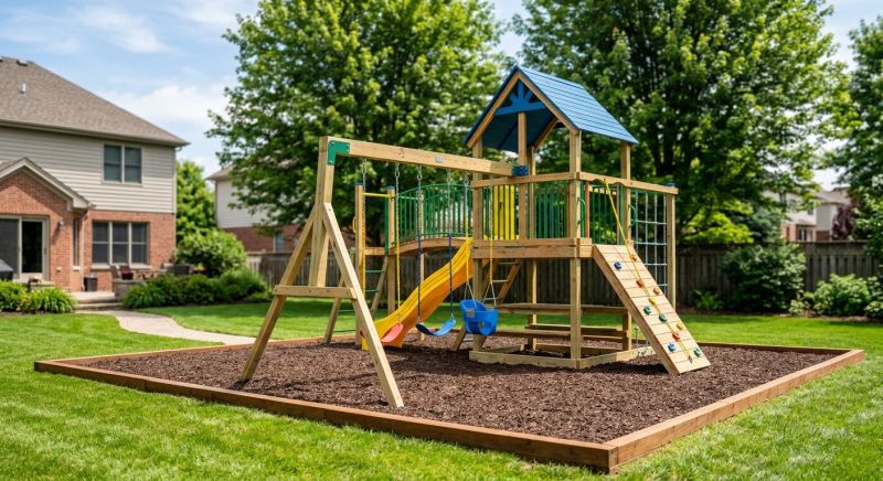 Playground Installation in Kansas City, KS