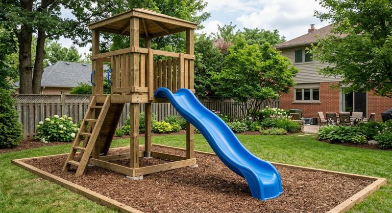 Sliding Board Installation in Kansas City, KS