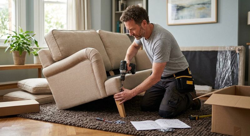 Sofa Assembly in Overland Park, KS