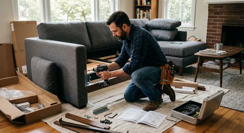 Sofa Assembly in Denver, CO