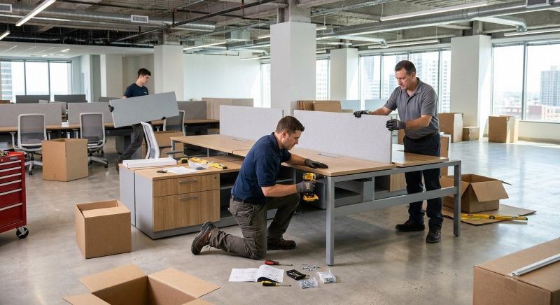 Standing Desk Assembly in Alpharetta, GA