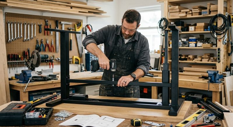 Standing Desk Assembly in Alpharetta, GA