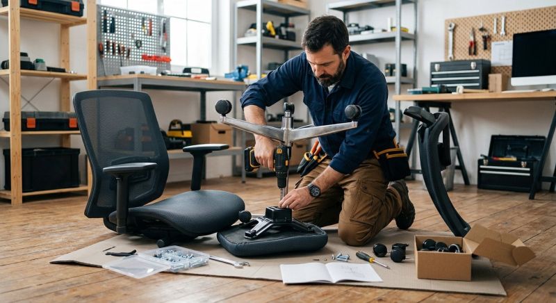 Standing Desk Assembly in Overland Park, KS