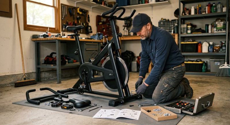 Stationary Bike Assembly in Littleton, CO