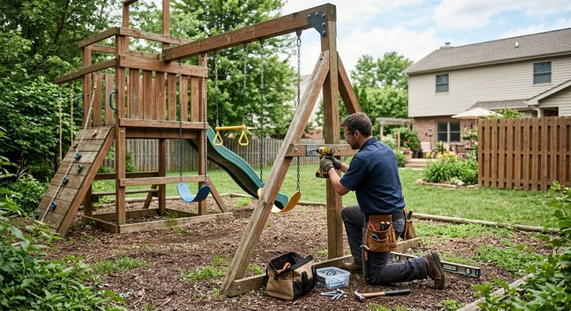 Swing Set Repair in Kansas City, KS