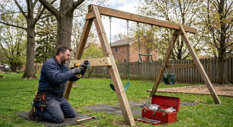 Swing Set Repair in Kansas City, KS