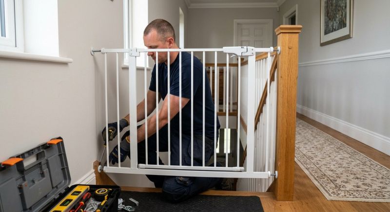 Toddler Gate Installation in Alpharetta, GA