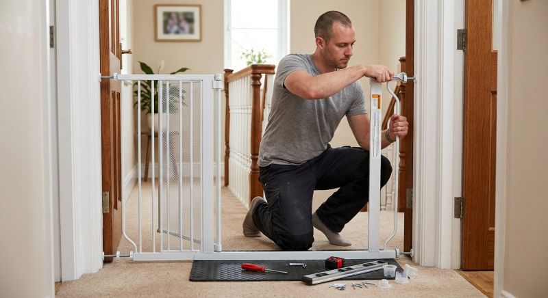 Toddler Gate Installation in Denver, CO