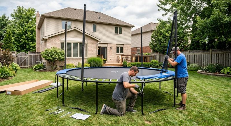 Trampoline Installation in Kansas City, KS