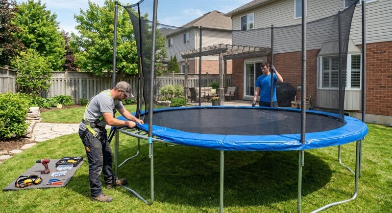 Trampoline Installation in Kansas City, KS