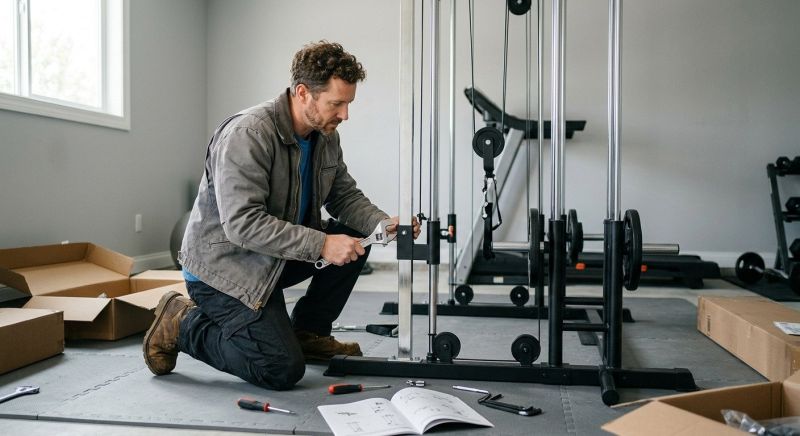 Weight Bench Assembly in Littleton, CO